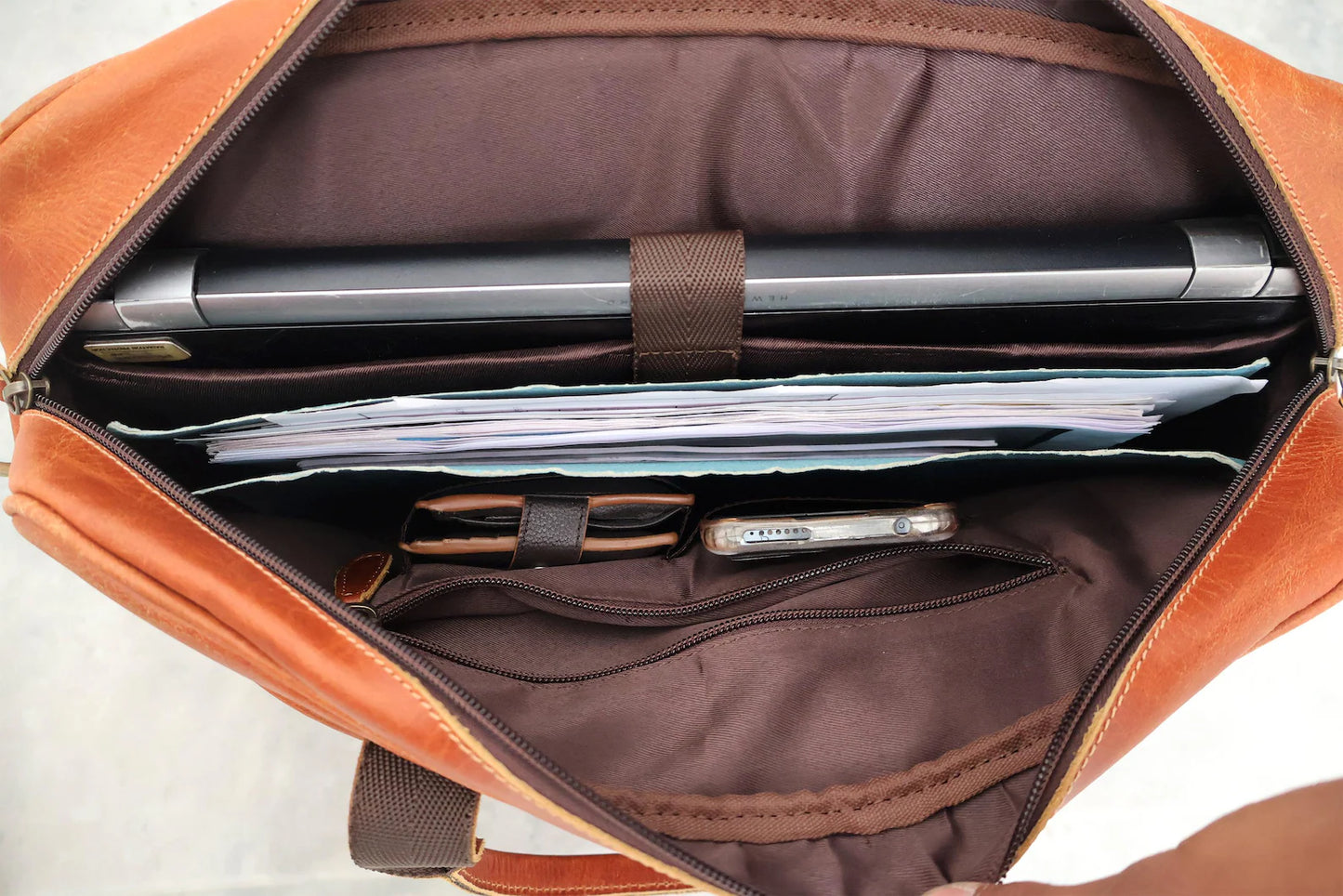 Firenze Suprema Deri El Çantası