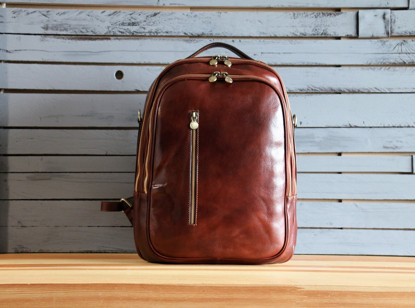 Bellagio Lago Deri Sırt Çantası™