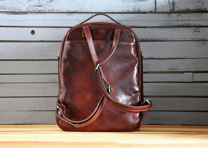 Bellagio Lago Deri Sırt Çantası™