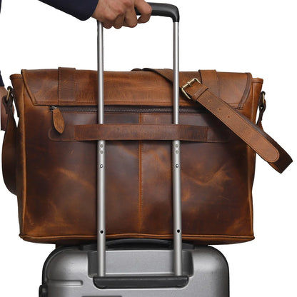 Rome Notturna Deri Postacı Çanta™